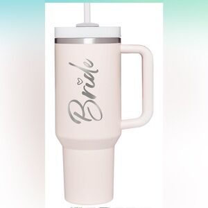 NWT Bride Metal Travel Mug in Pink